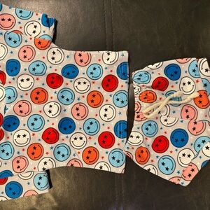 Colorful Smiley Face Kids Outfit